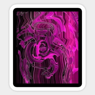 Digital abstract art 3.6 Sticker